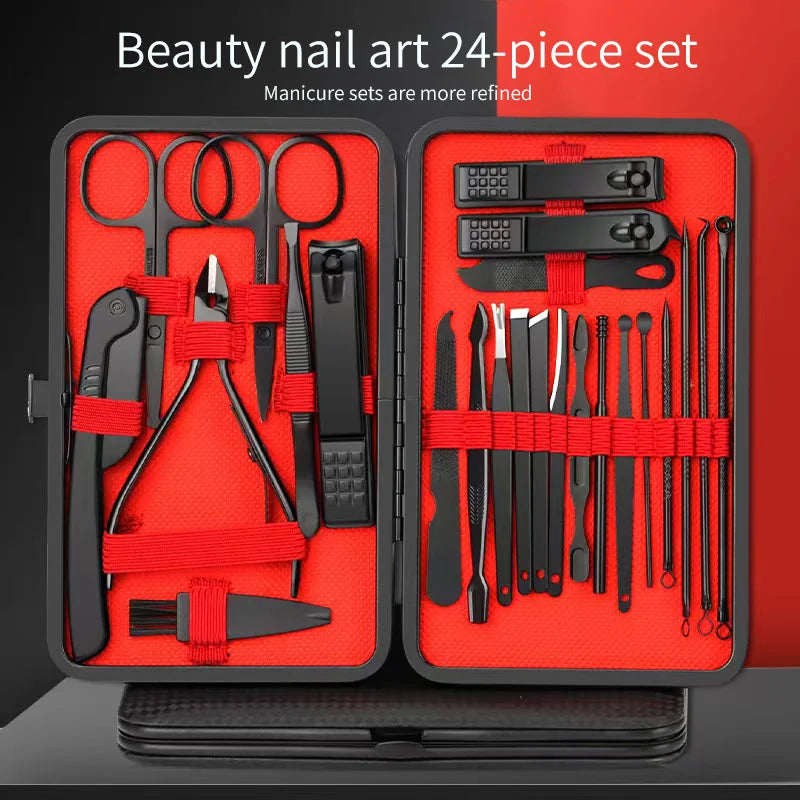 Juego de cortaúñas, herramientas de belleza prácticas, cortaúñas para manicura, cortaúñas, cuchillo para pedicura, cuchillo pelador de orejas, manicura de uñas T