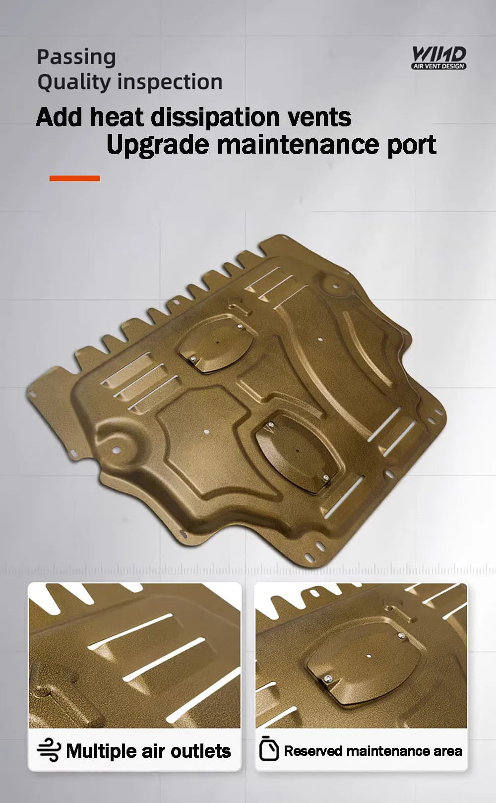 Protector de Motor Inferior Negro de Alta Calidad para Toyota Camry 2018-2024 2.0L 2.5L, Guardabarros, Placa Protectora Contra Salpicaduras