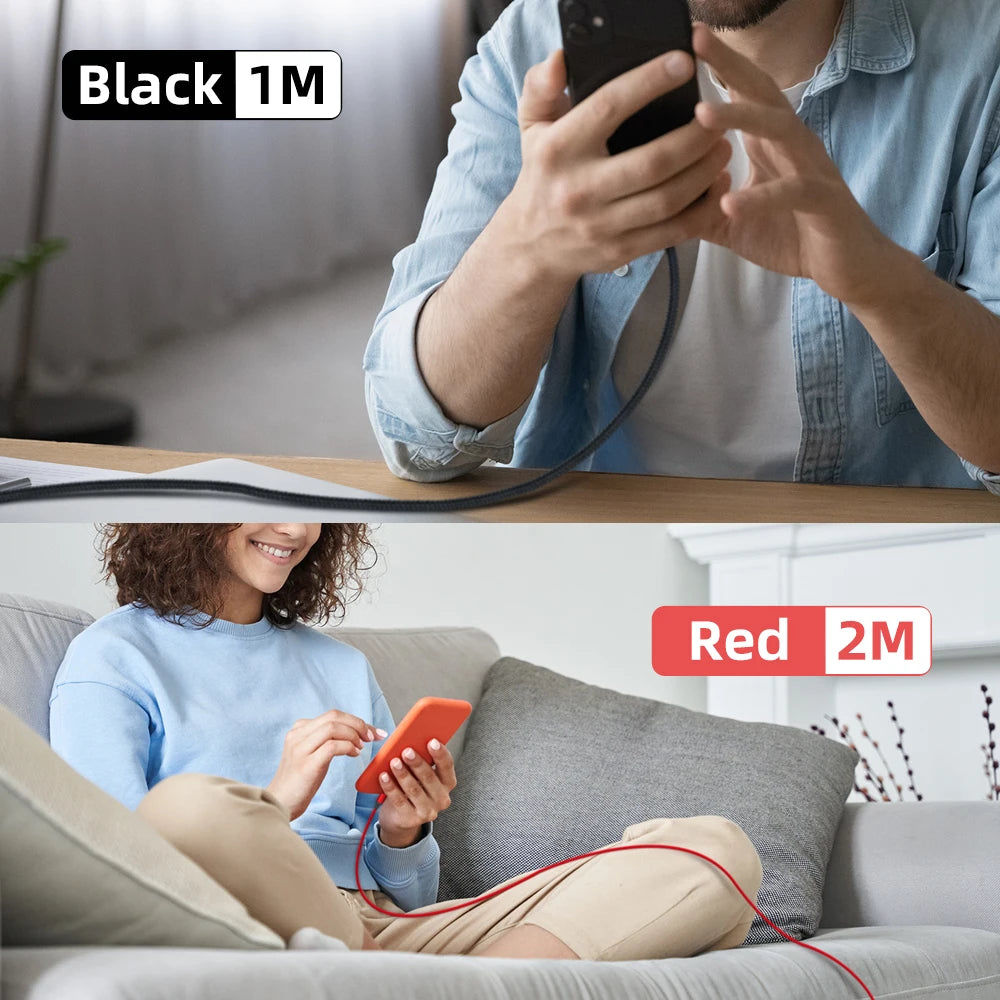 Anndo-Cable magnético USB C a USB C, cargador de carga rápida para Samsung, Huawei, Cable USB C a tipo C, Cable de carga de datos
