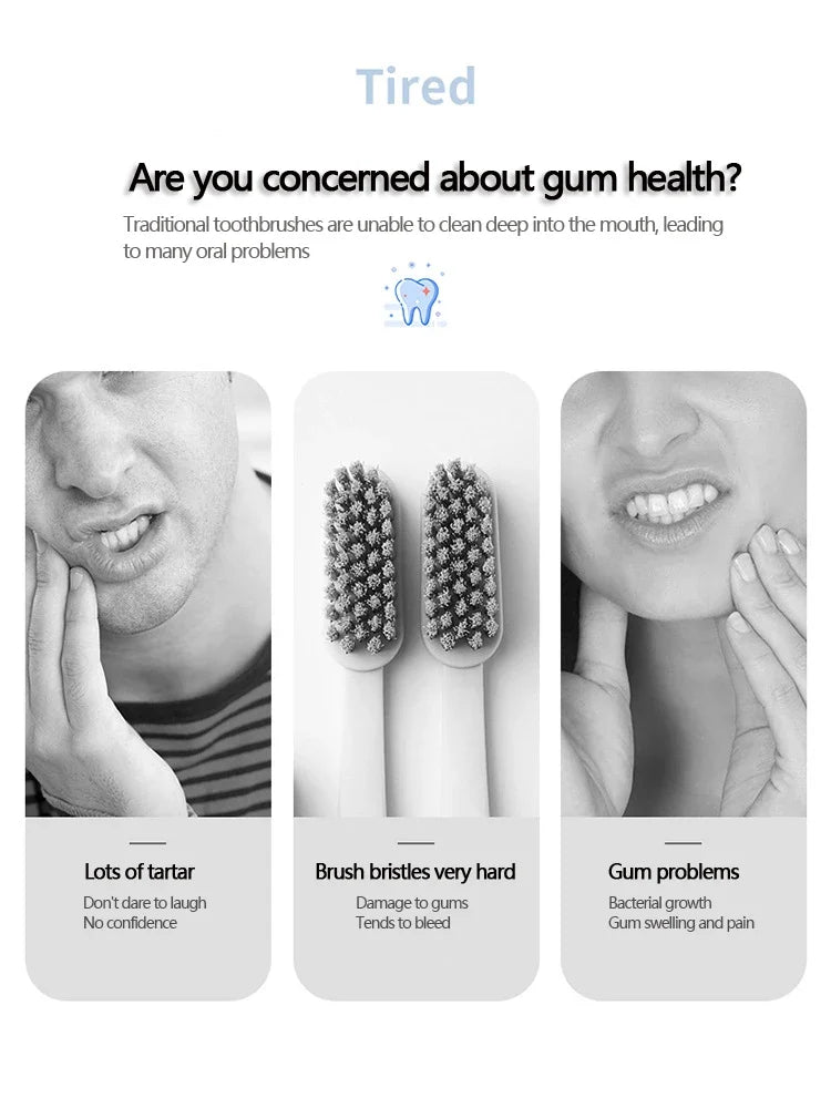 Irrigador Oral, aparato de hilo Dental con chorro de agua, hilo dental para odontología, lavadora bucal, herramientas de limpieza para blanqueamiento Dental