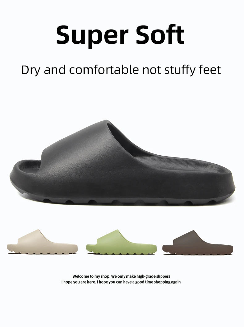 Sandalias de Coco con Suela Gruesa, Sensación de Caminar sobre Nubes, Antideslizantes, Novedad de Verano (Caja de zapatos no incluida)