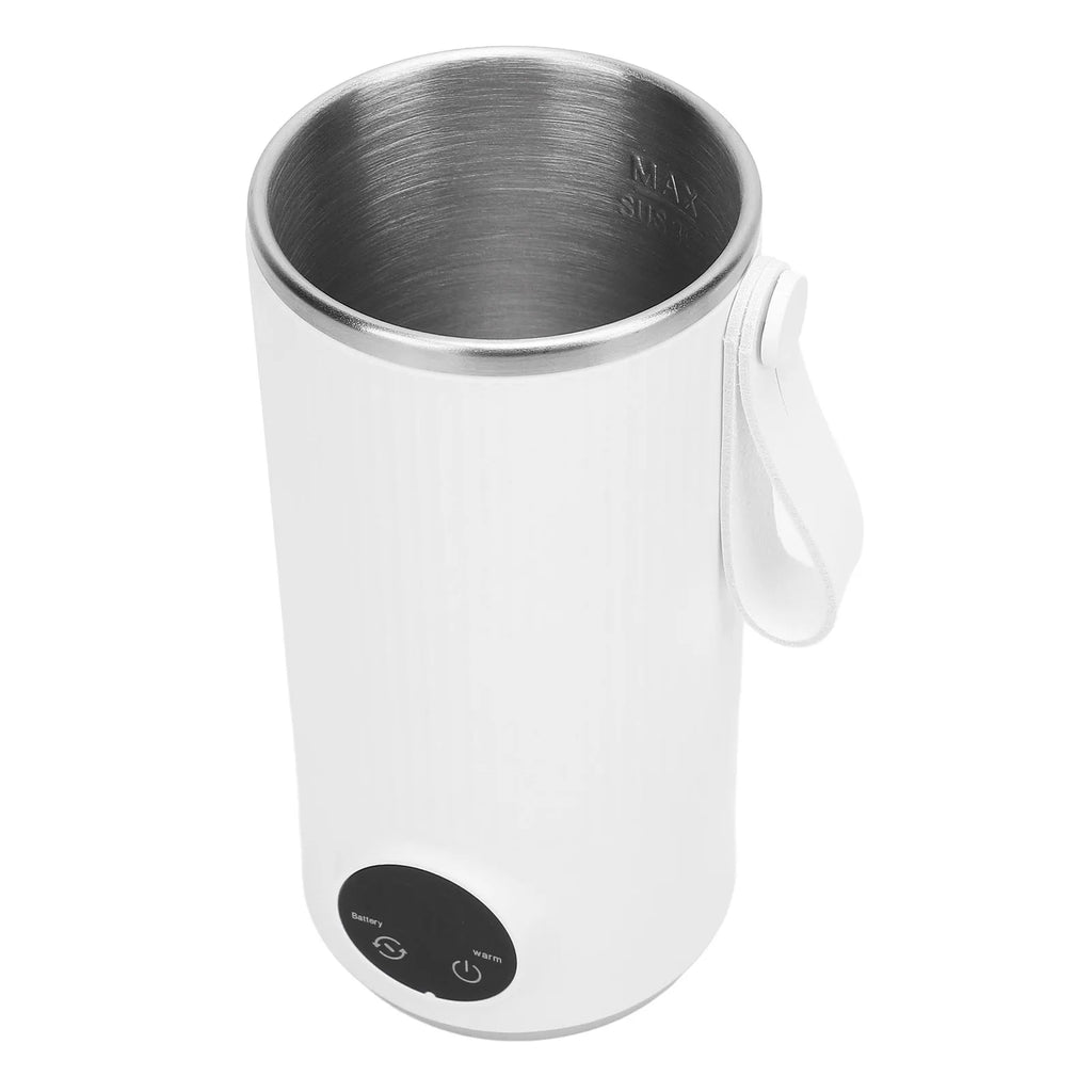 Hervidor eléctrico de viaje inalámbrico recargable 400ML 55 ° C Caldera de agua caliente de viaje de acero inoxidable para hervidor eléctrico de viaje de leche