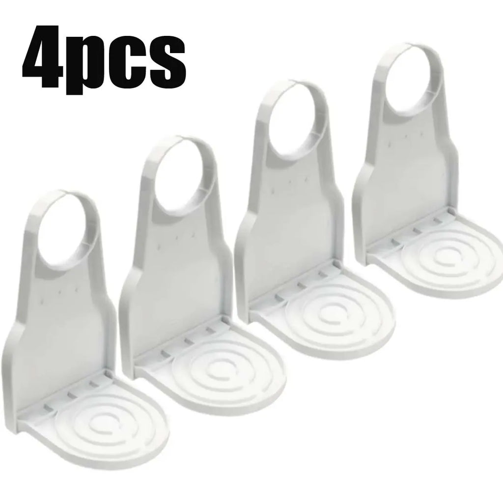 Soportes para tazas de detergente para la ropa, 4 piezas, recogedor de gotas de detergente para la ropa, adecuados para detergente líquido para la ropa, dile adiós a la desorganización y a las derrames, mantén tu lavadora