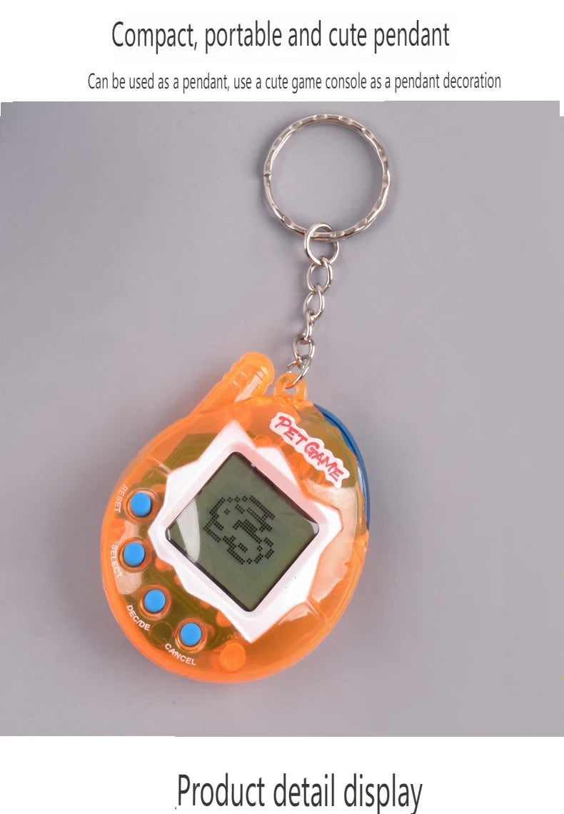 Juguete interactivo para mascotas virtual 3D - Edición de coleccionista - Azul aguamarina |   Regalo perfecto para vacaciones y jugadores Tamagotchi