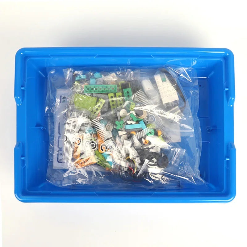 NUEVO Kit de Construcción Robótica WeDo 2.0 de 390 Piezas, Compatible con Scratch 3.0, para la Escuela, STEAM, Ladrillos Educativos, Juguetes DIY, Regalos