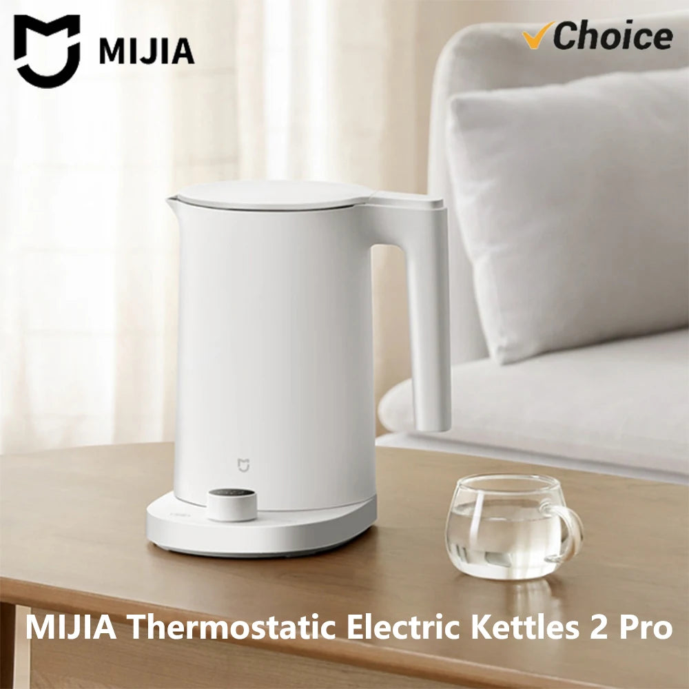 NUEVO Hervidor Inteligente MIJIA 2 Pro, Hervidor Eléctrico, Electrodomésticos de Cocina, Pantalla LED, Temperatura Constante Inteligente 24H, Samovar -220V, CN