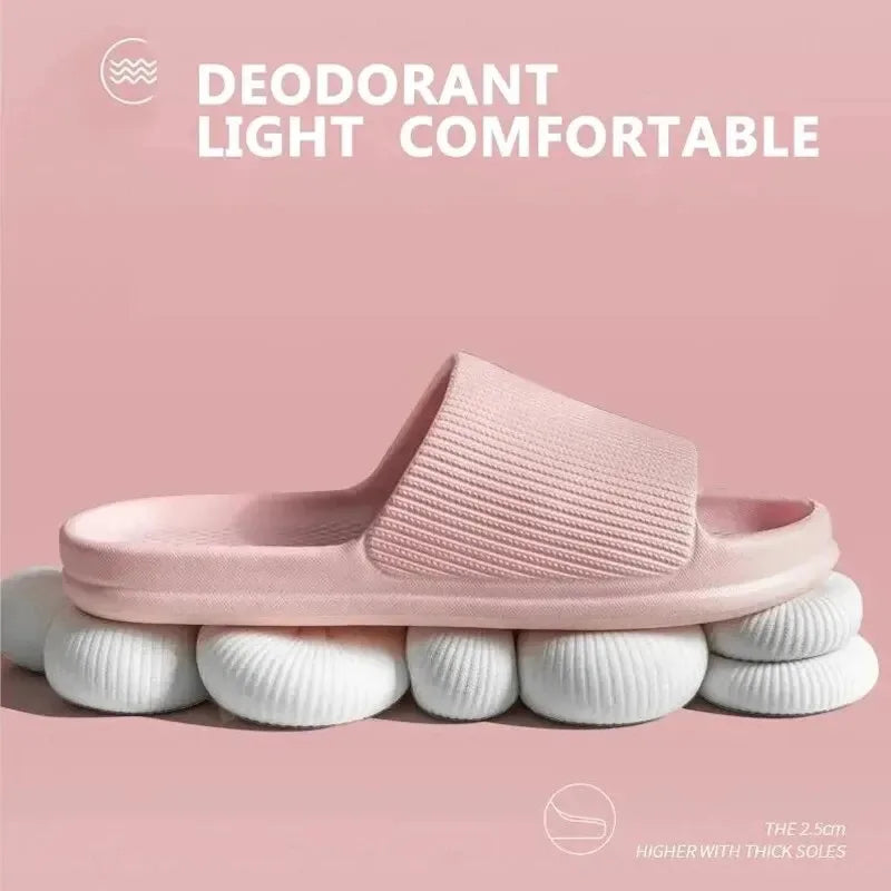 Zapatillas de Ducha Antideslizantes con Suela de EVA Suave para Hombres y Mujeres, Parejas, Impermeables, para el Hogar, Ocio, Baño, Pantuflas, Moda