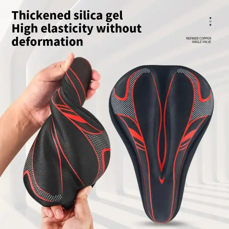 Sillín de bicicleta de GEL 3D para hombre y mujer, productos para bicicleta de montaña y carretera, accesorios, piezas de viaje de carbono para ciclismo