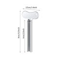 Exprimidor de pasta de dientes de acero inoxidable, limpiador Facial, dispensador de pasta de dientes, herramientas de tubo, accesorios de baño de Metal, 1 ud.