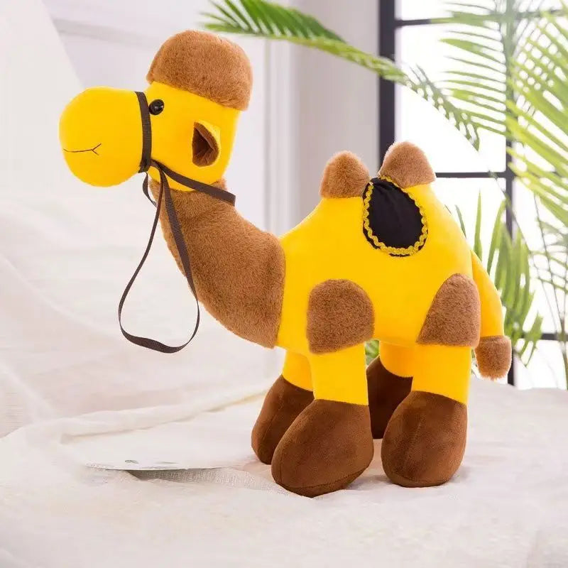 Juguete de Peluche de Camello de Simulación, Muñeco de Camello del Desierto, Almohada Creativa de Camello, Juguete para Niños, Regalo Kawayi