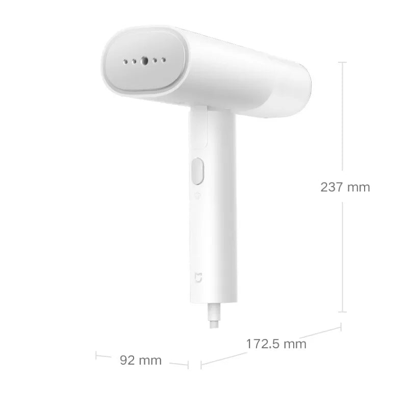 Xiaomi Mijia-vaporizador de ropa portátil, 2 planchas, limpiador a vapor eléctrico, portátil, plegable, eliminación de ácaros, máquina de planchar para ropa