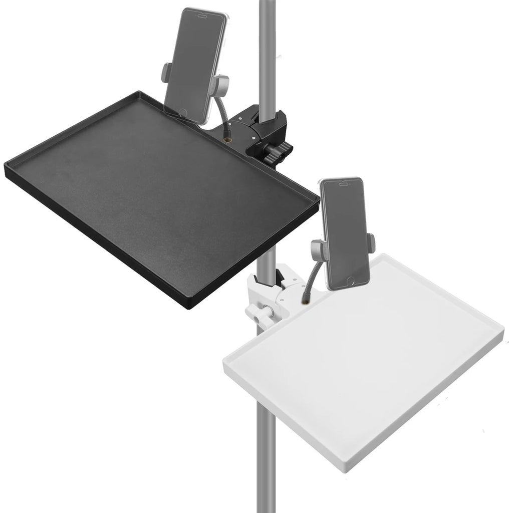 Soporte Universal Ajustable para Micrófono Miwayer, Plataforma para Tarjeta de Sonido de 225×165 mm, Base Antideslizante, Soporta 2.5 kg para Estudio/Escenario