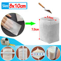 Bolsa de vivero biodegradable, bolsas de cultivo de plantas, semillas de tela no tejida para sembrar macetas para el hogar, accesorios de jardín, herramientas, 100-500 Uds.
