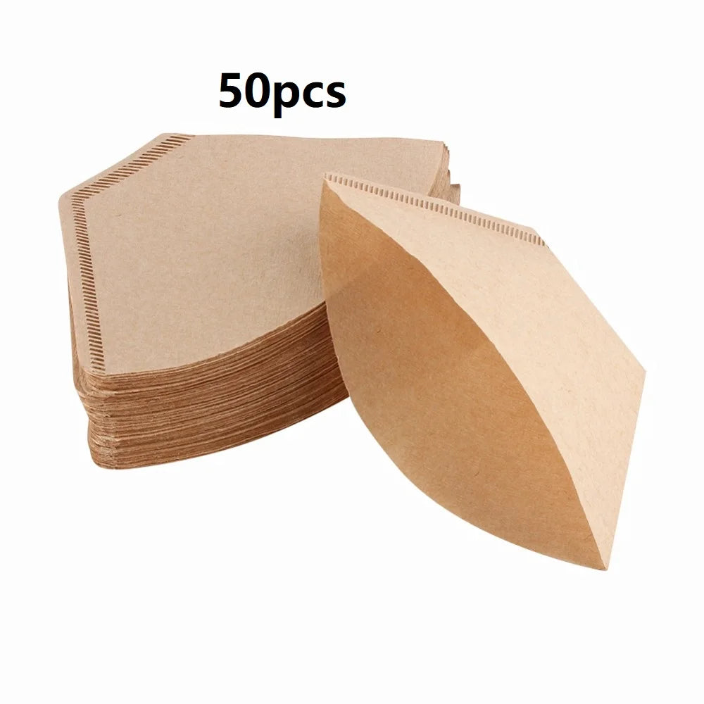 Filtro de pulpa de papel de troncos ecológico, filtro de elaboración de café, bolsa de reloj de arena, herramientas de cocina y oficina, bolsa de cribado