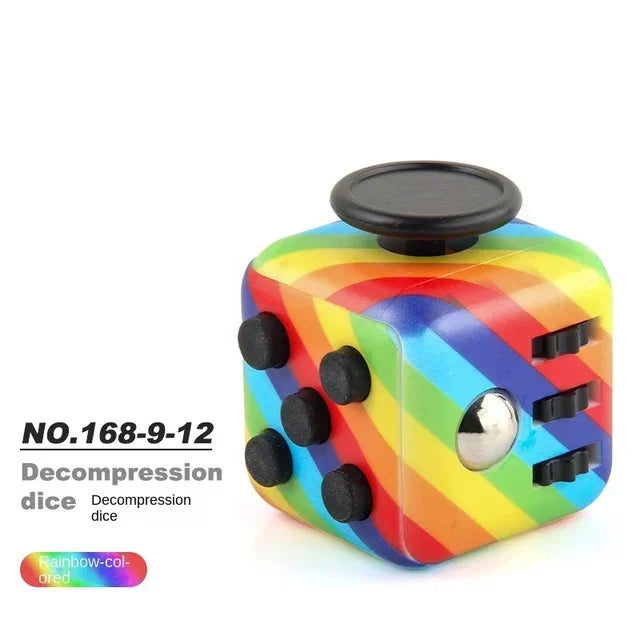 Juguete de descompresión para niños y adultos, cubos antiestrés infinitos, juguetes antiestrés, juegos antiestrés para adultos, 2 uds.
