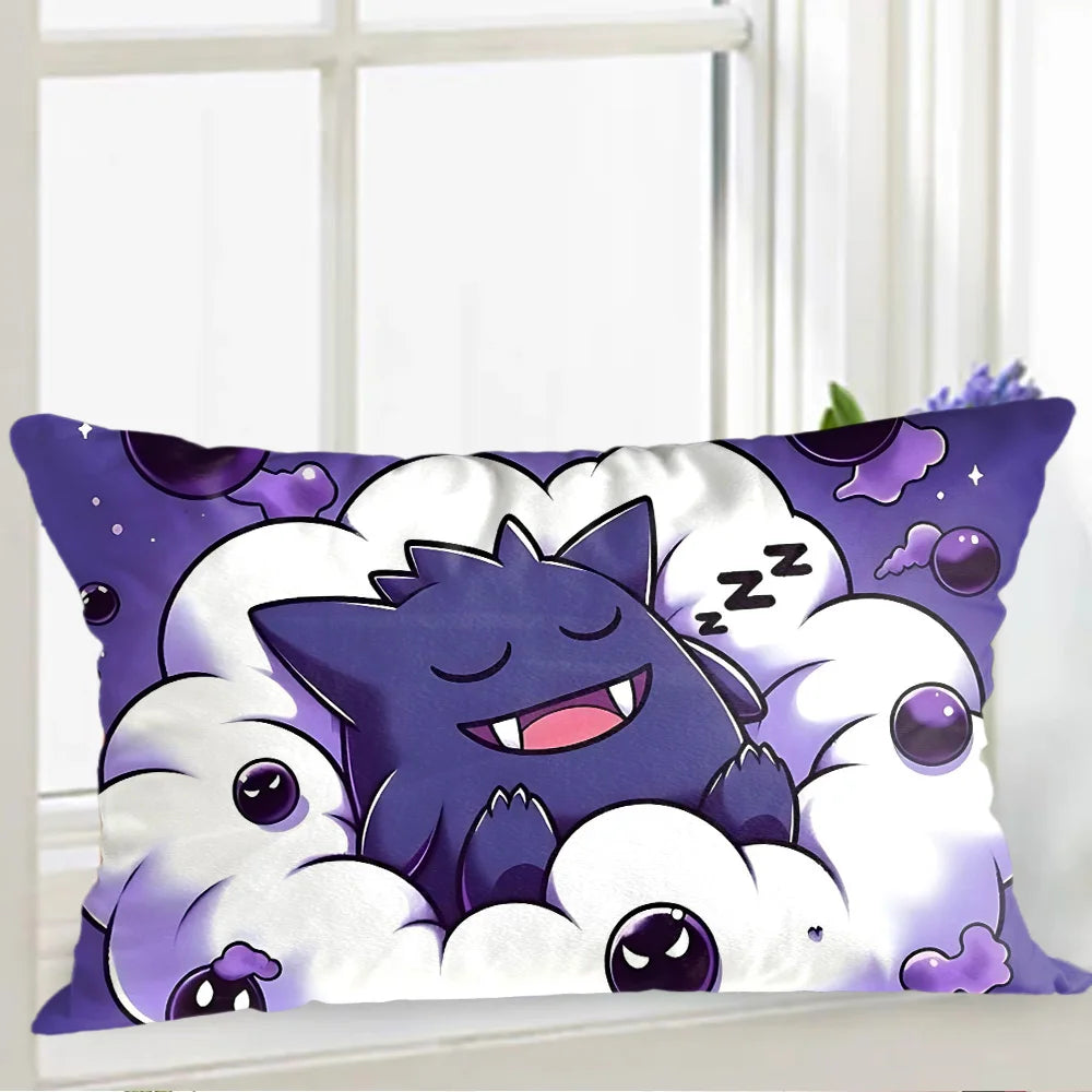 Fundas de almohada decorativas Kawaii g-gengars, fundas de almohada navideñas, fundas de almohada para dormir, decoración del hogar y sala de estar