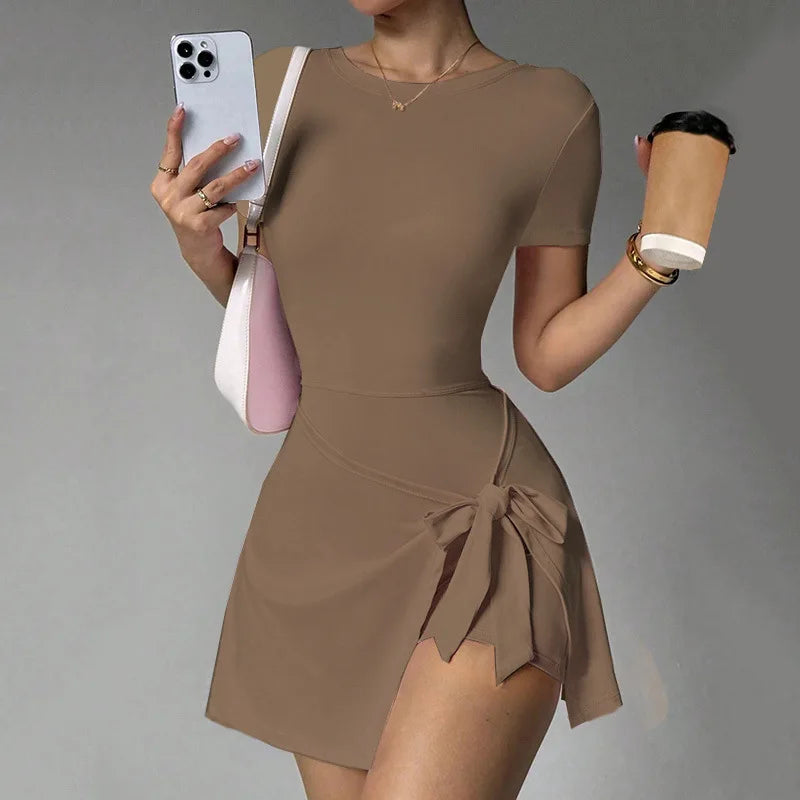 Cloud Hide-faldas de tenis SEXY, vestido deportivo, Golf, gimnasio, Yoga, mujer, chica, entrenamiento para correr, falda larga, Fitness, vestido de una pieza