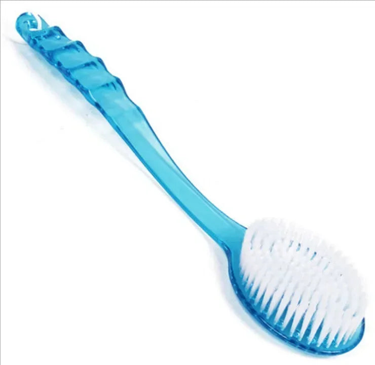Cepillo de baño de plástico para espalda y cuerpo, cepillos para ducha de baño con mango, exfoliante, masajeador de piel, cepillo de baño exfoliante
