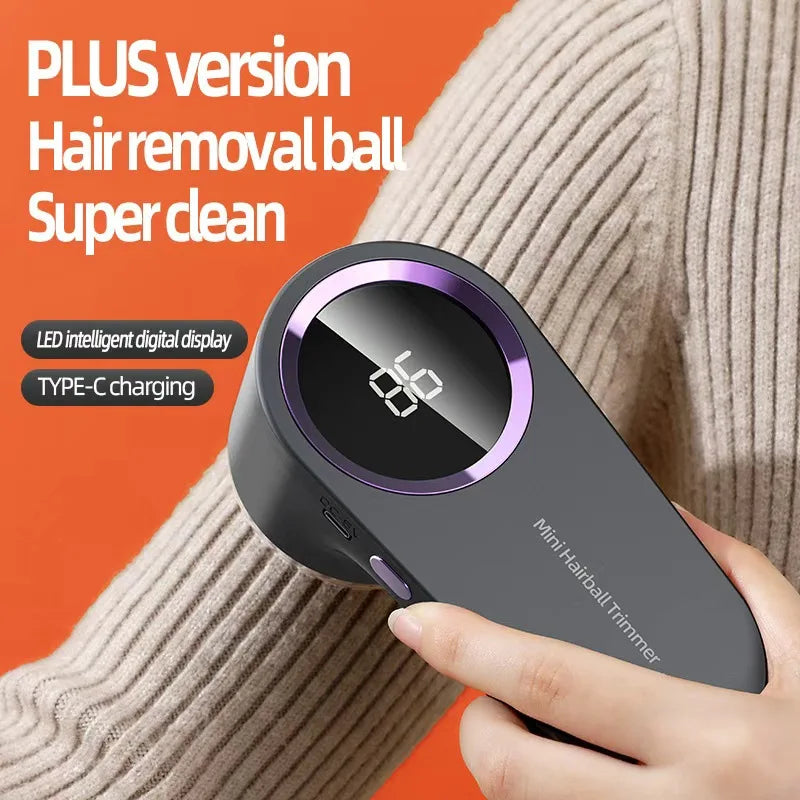 Dispositivo de depilación de cabello para ropa, dispositivo de depilación de cabello de partículas eléctrico Digital portátil LED, dispositivo de eliminación de fieltro recargable por USB