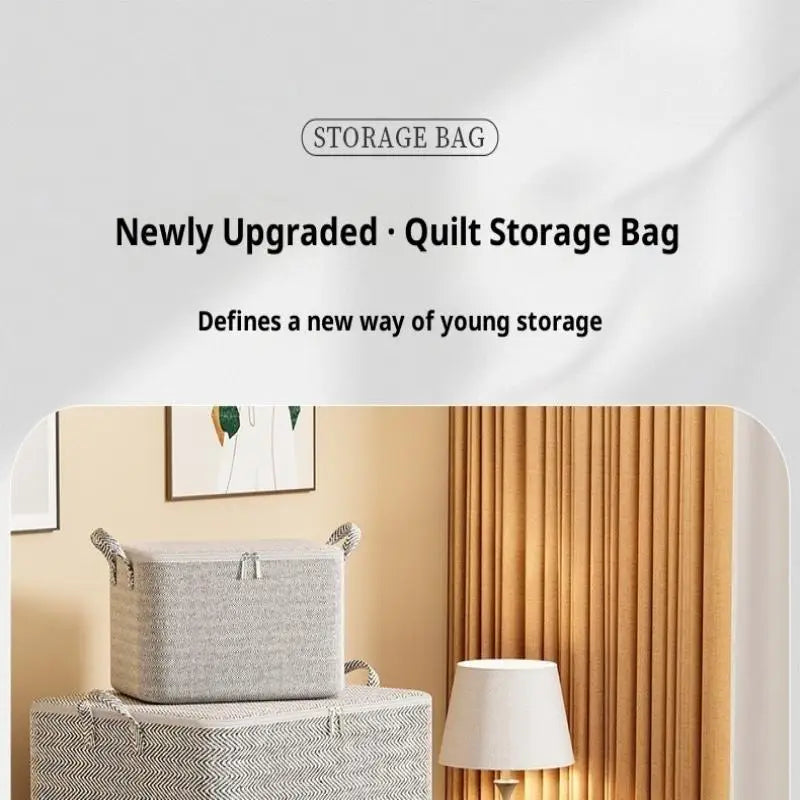 Caja de almacenamiento de ropa de gran tamaño con cubierta, cesta de lavandería grande, bolsa organizadora para bebé, plegable