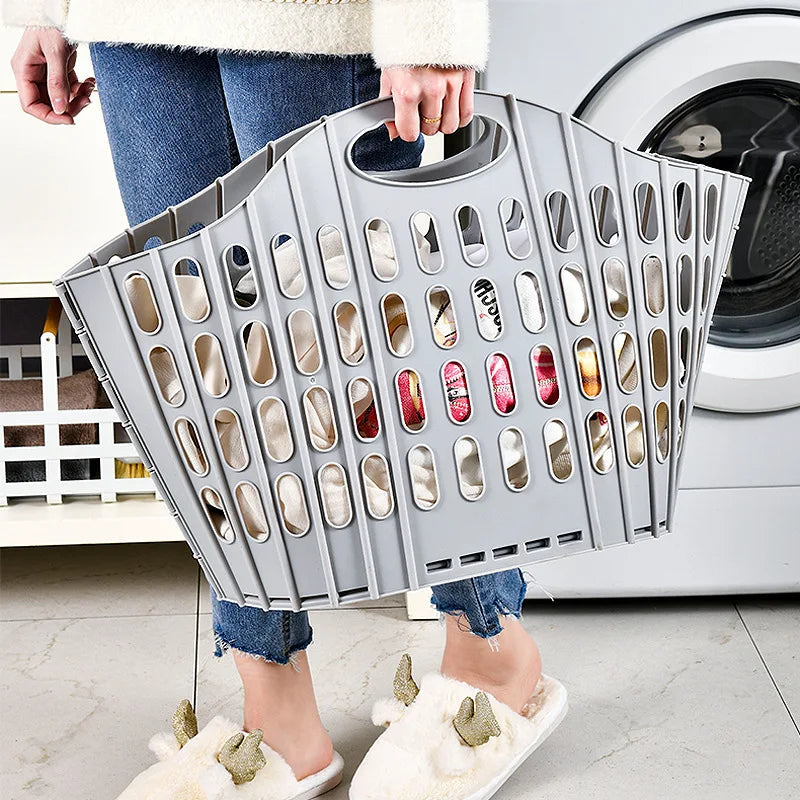 Cesto Plegable para Ropa Sucia para Dormitorio y Baño, Multifuncional y Portátil