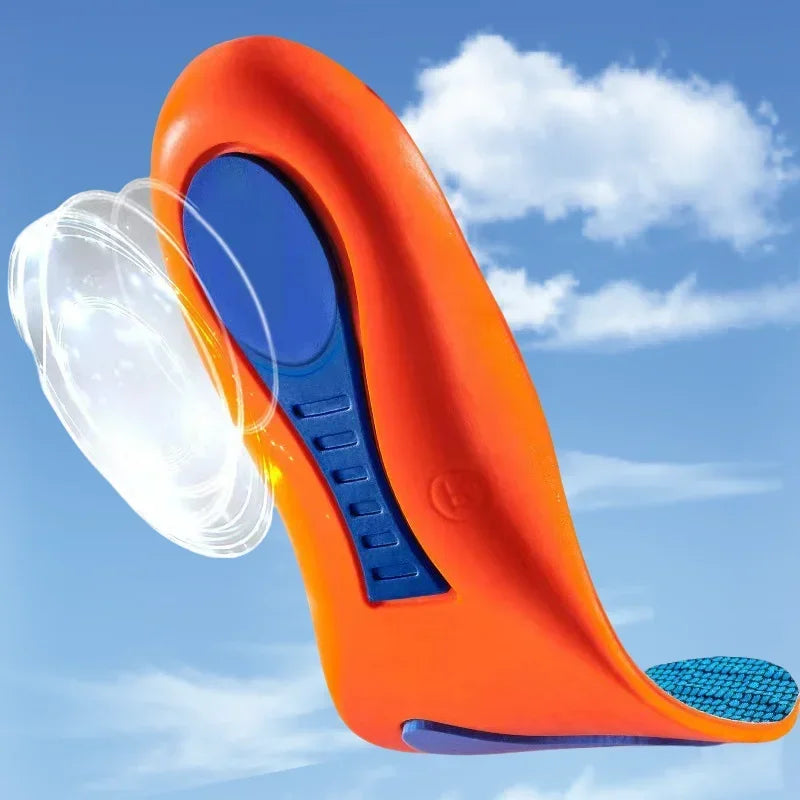 Plantillas deportivas para zapatos, desodorante con absorción de impacto, cojín transpirable, plantillas para correr para hombre y mujer, 2 uds.