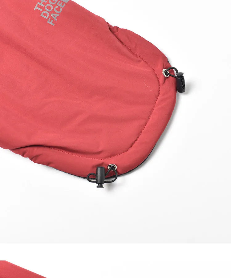 Ropa reflectante para mascotas, abrigo cálido impermeable para perros, chaqueta con capucha de algodón, cara de perro, ropa para perros pequeños, otoño e invierno