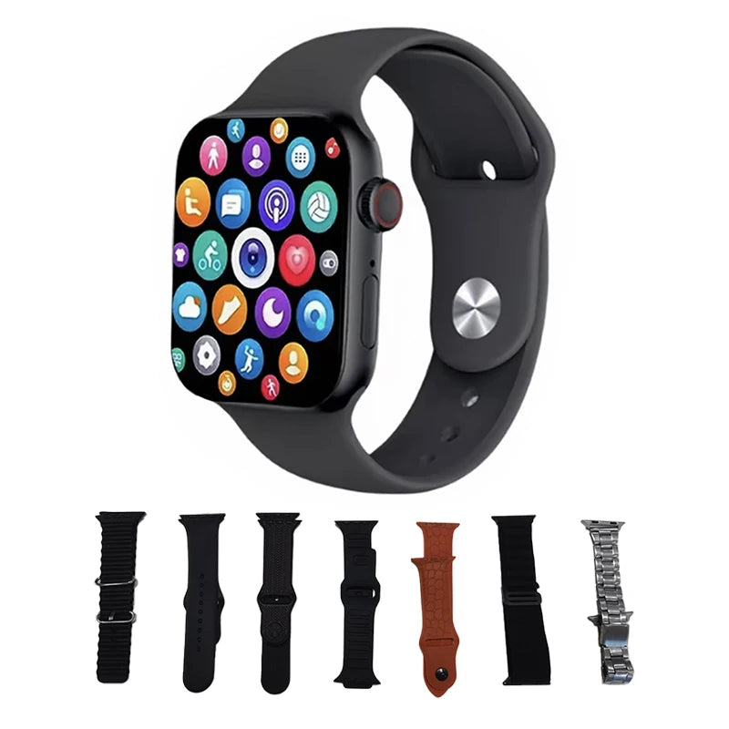 Reloj Inteligente Deportivo con Monitoreo de Salud - Oxígeno en Sangre, Ritmo Cardíaco, Modos Deportivos y Notificaciones Smart para Android e iOSReloj Inteligente Deportivo con Monitoreo de Salud - Oxígeno en Sangre,