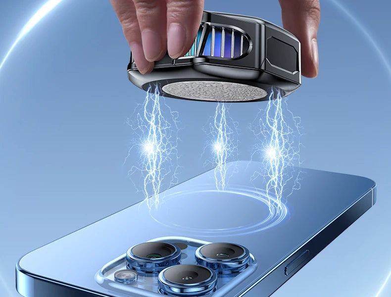 Enfriador Black Shark para teléfono celular, ventilador de refrigeración móvil, ventilador para juegos, accesorios de refrigeración para teléfono, enfriador portátil para juegos de teléfono