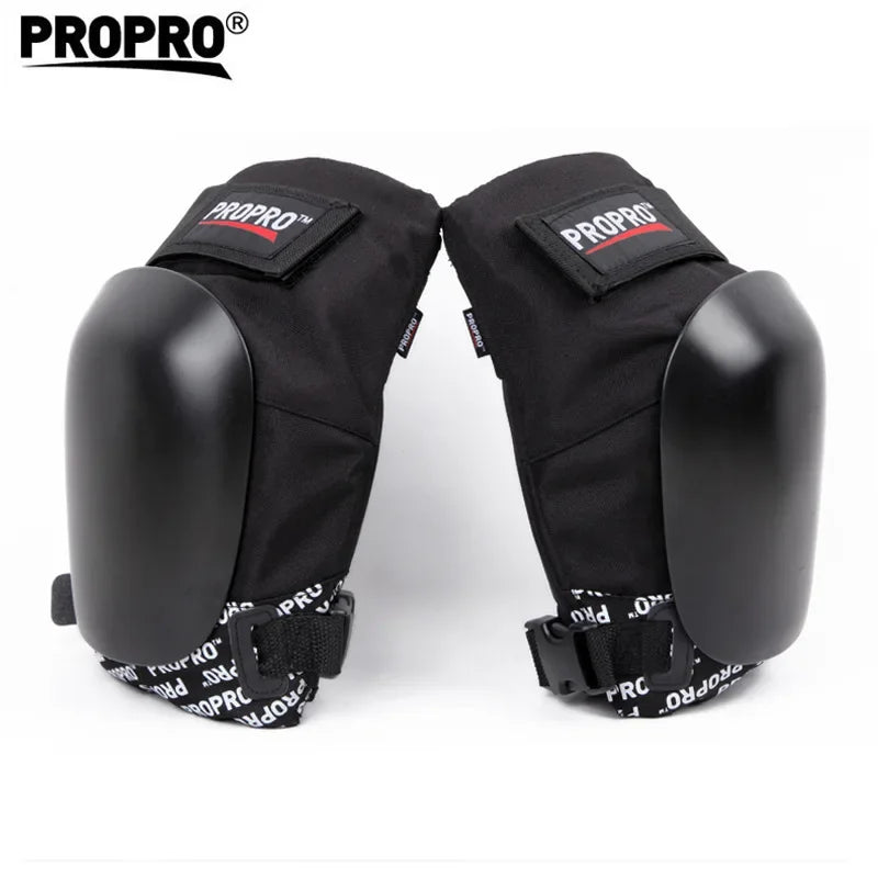 Rodillera para monopatín y esquí profesional, 2 uds., gruesa, para Snowboard, patinaje sobre ruedas, rodillera para deportes al aire libre, equipo protector para ciclismo