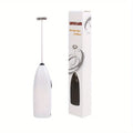 Batidor de huevos eléctrico de mano, Mini Espumador de leche con batería, mezclador de bebidas y café, Espumador de leche, herramientas de cocina