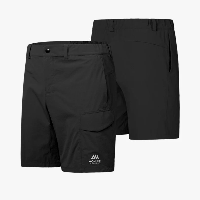 AONIJIE FM5222 pantalones cortos de secado rápido para hombre, verano, correr al aire libre, transpirables, de secado rápido, cinco pantalones, pantalones de entrenamiento físico