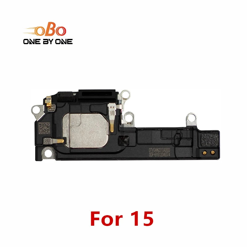 Altavoz para iphone 11 12 13 14 15 Plus Pro Max XR altavoz inferior timbre timbre piezas de repuesto de cable flexible