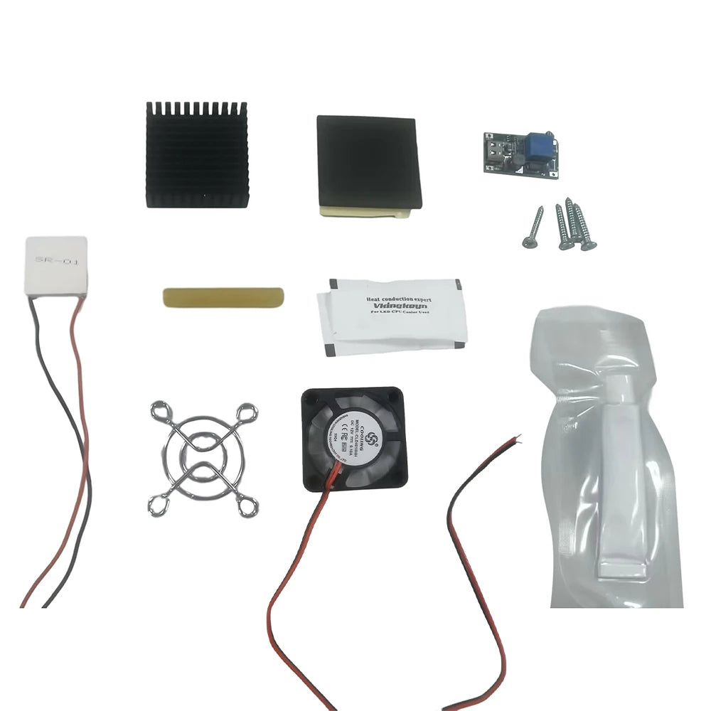 SR-01 5V DIY enfriador de radiador de teléfono móvil placa de refrigeración Semiconductor tableta silenciosa artefacto de disipación de calor de ordenador