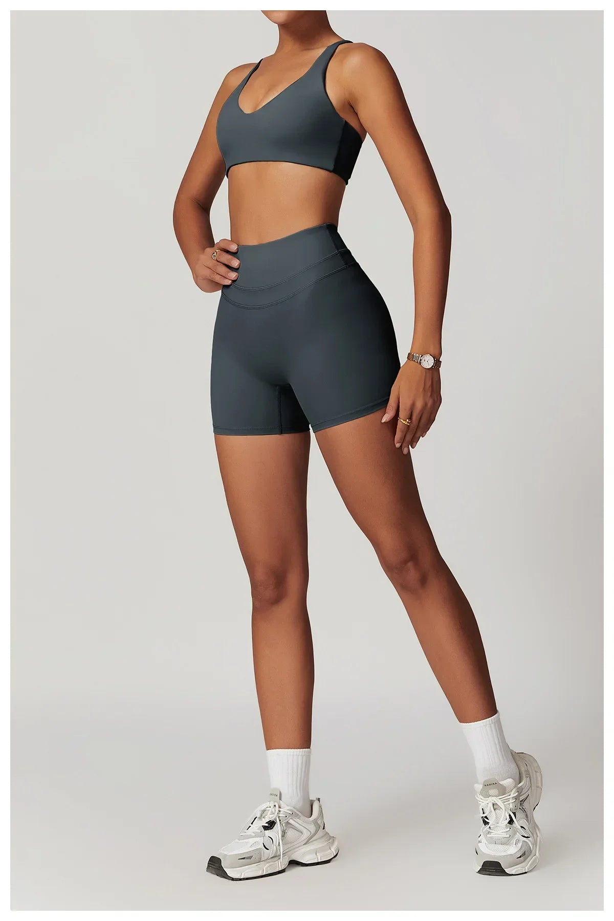 Ropa deportiva de 2 piezas para mujer, conjunto de Yoga, ropa de gimnasio, ropa deportiva, trajes de Yoga, conjunto de Fitness, chándales, Sujetador deportivo, mallas de cintura alta para gimnasio