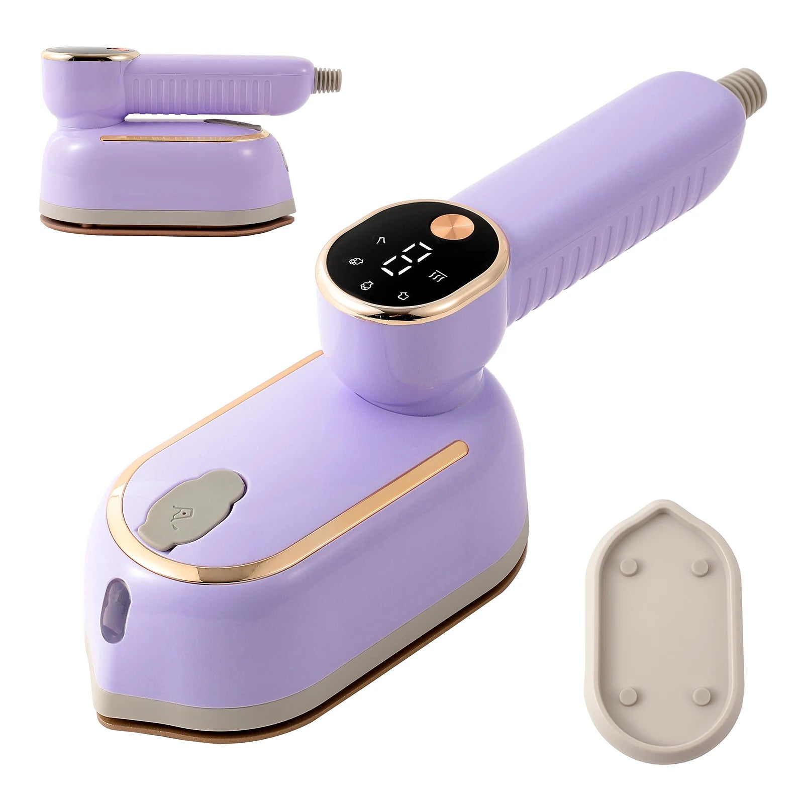 Máquina de planchar de mano pequeña, máquina de planchar a vapor para el hogar, máquina de planchar colgante portátil, plancha de vapor