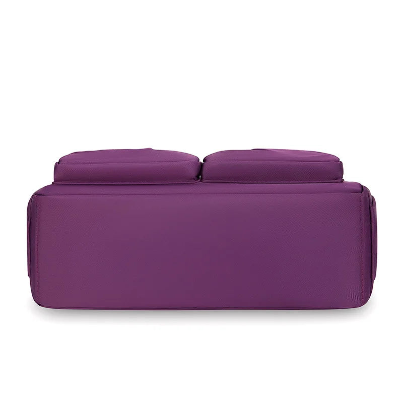Bolso cruzado de nailon para mujer, bolso de hombro de gran capacidad, bolso femenino con múltiples bolsillos, bolso de compras de viaje para mujer, bolso de ocio