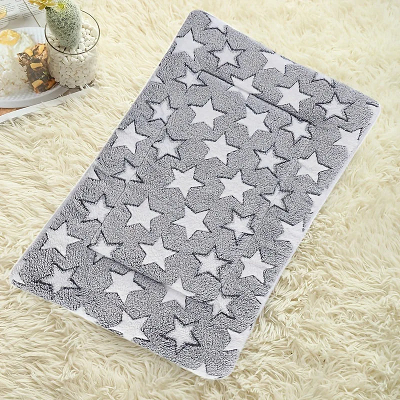 Estera para mascotas, cama para perros y gatos, estera gruesa para dormir, manta para perros, estera para cachorros, gatitos, cama para perros pequeños y grandes, alfombra para mascotas