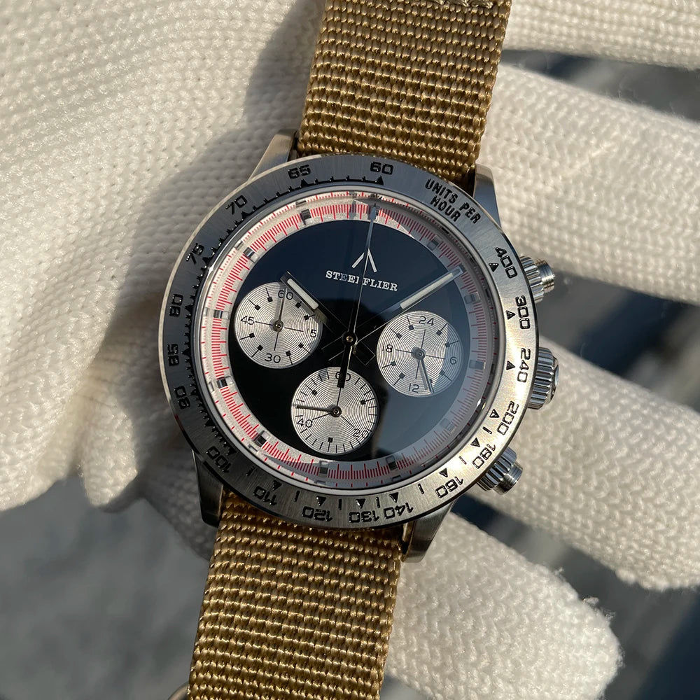 Reloj de Cuarzo de Lujo para Hombre SF733 STEELFLIER, Movimiento Silencioso VK63, Superluminoso, Resistente al Agua 200M, Reloj de Buceo, Nuevo Lanzamiento Oficial
