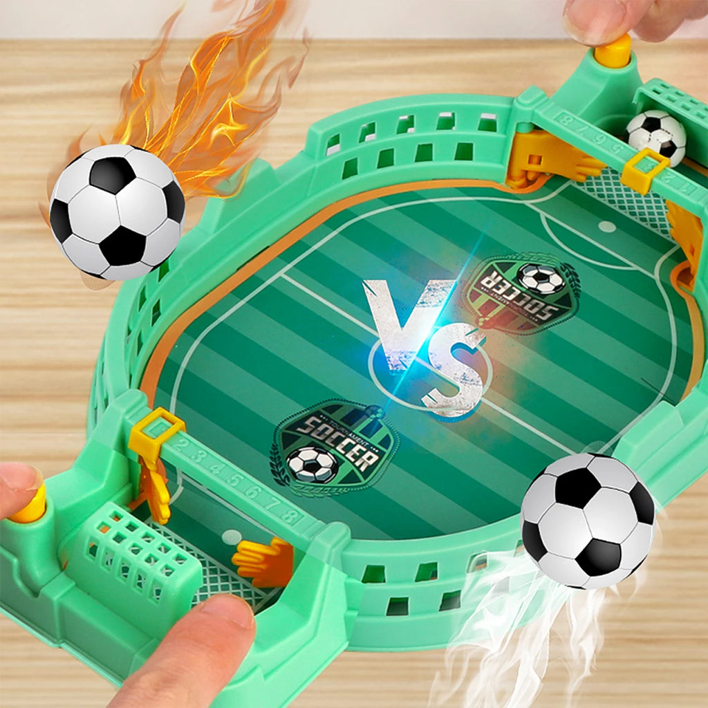 Minijuego interactivo de mesa de fútbol, juegos deportivos de competición, Catapulta de escritorio para juego familiar