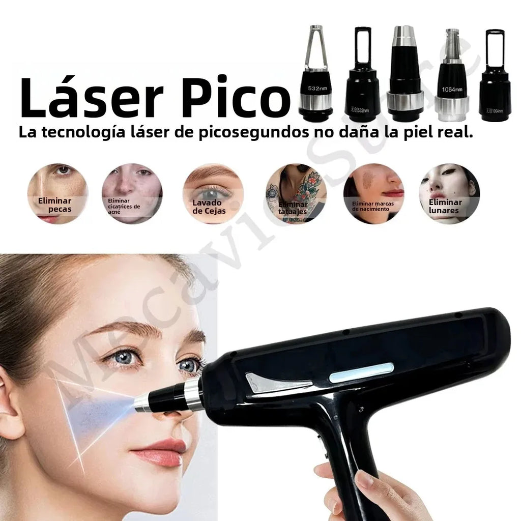 Láser de Diodo MECAVIE 4 en 1, Láser de Diodo Ice Platinum de 4 Longitudes de Onda, Máquina ND:YAG, Dispositivo de Depilación Indolora IPL RF