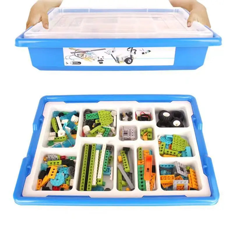 WeDo 2,0 Core Set Scratch 3,0 RC robótica escuela vapor Kit de bloques de construcción educativos Compatible Legoeds 45300 ladrillos juguetes regalos