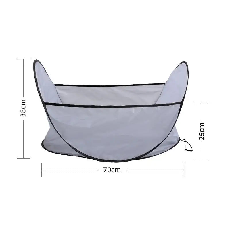 Nueva Bolsa de Red para Almacenamiento de Pelo de Mascotas, Cesta Impermeable Ajustable para Esquilado y Recorte Fácil, Suministros de Limpieza para Mascotas