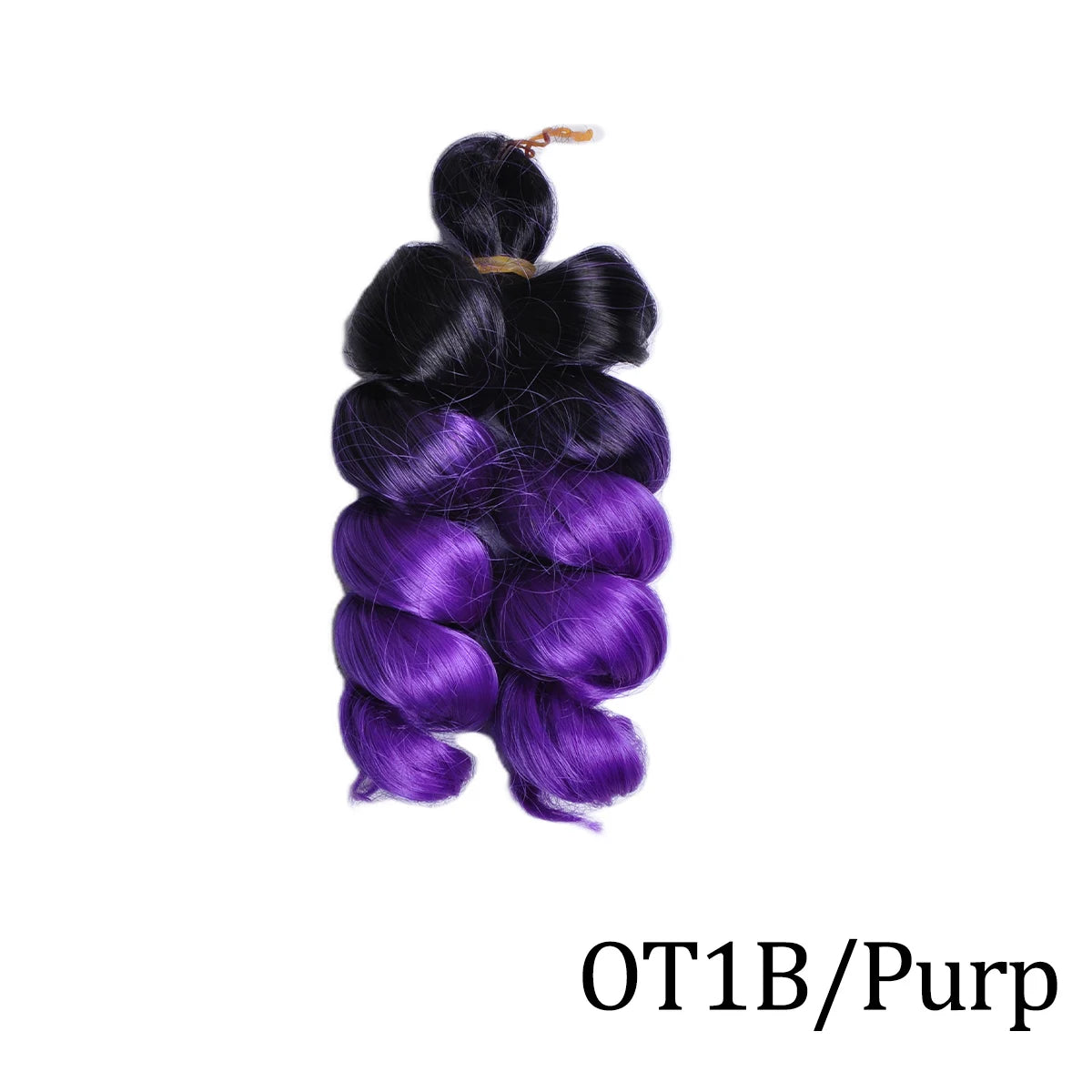 Extensiones de cabello trenzado rizado en espiral de pelo sintético de 12 pulgadas, pelo rizado rosa ombré, rizos franceses, pelo de ganchillo trenzado para mujer