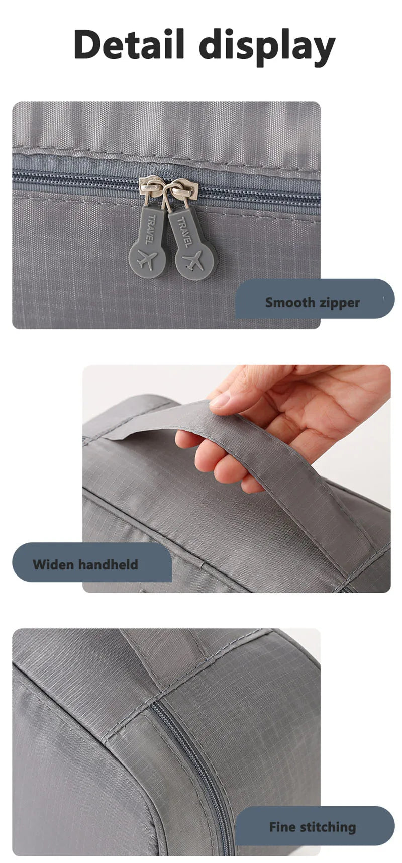 SNUGUG Bolsa de almacenamiento de ropa interior portátil, organizador ligero a prueba de polvo, contenedor de viaje multifuncional, bolsa de almacenamiento de sujetador