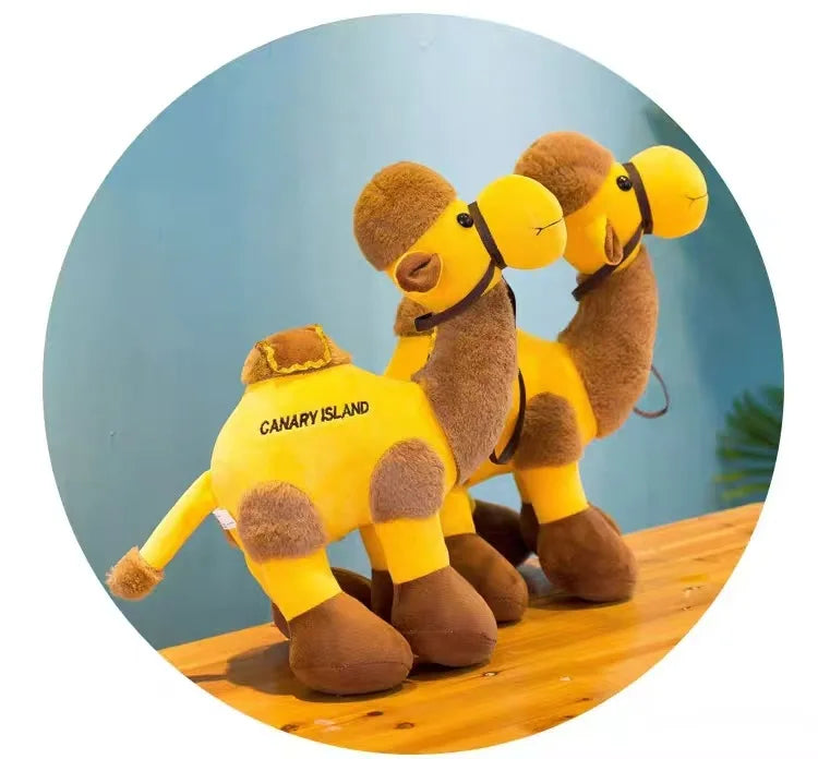 Juguete de Peluche de Camello de Simulación, Muñeco de Camello del Desierto, Almohada Creativa de Camello, Juguete para Niños, Regalo Kawayi