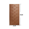 Papel Tapiz Autoadhesivo 3D, Almohadilla de Pared Anticolisión, para Dormitorio Infantil, Sala de Estar, Almohadilla de Espuma Suave, Decoración del Hogar