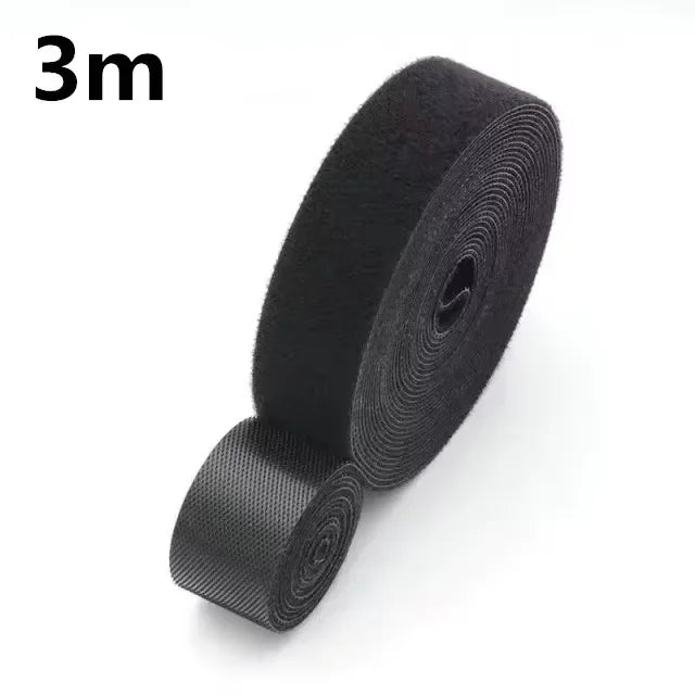 Organizador de cables de 1/5M, cinta enrolladora de cables, lazos de gestión de cables para auriculares y ratón, protector para iPhone, Xiaomi, Samsung
