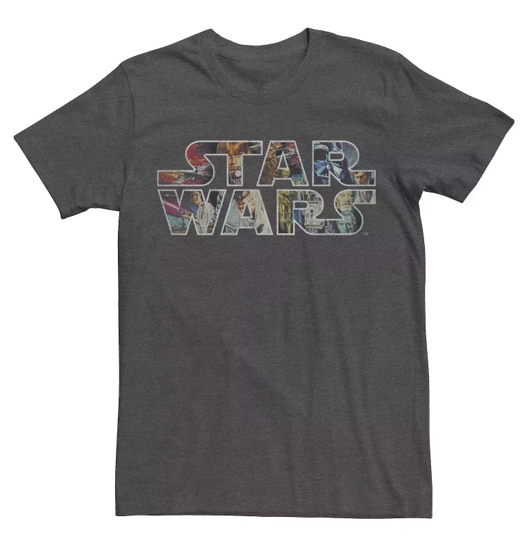 Camisetas oficiales con estampado temático de Star Wars, de manga corta, holgadas y cómodas, para hombres y mujeres en la calle.