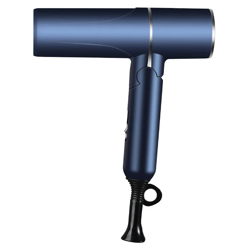 Nuevo Secador de Pelo Plegable con Luz Azul, Iones Negativos, Cuidado del Cabello, 1200W de Alta Potencia, Secado Rápido, para Hogar, Dormitorio Estudiantil y Viajes